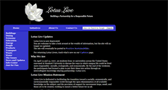 Desktop Screenshot of lotuslive.org